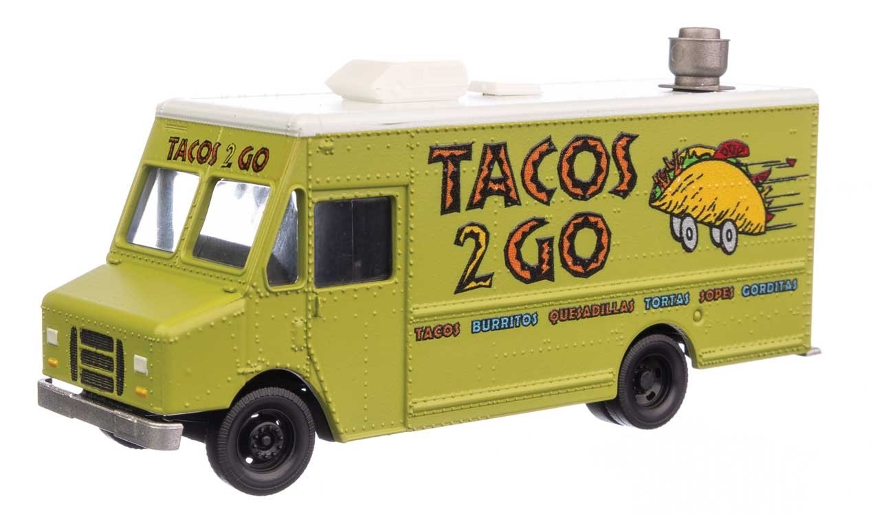 Spur H0 - Walthers Morgan Olson Route Star Van Truck Tacos 2 Go -- 12109 NEU