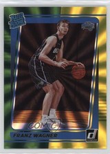 2021-22 Panini Donruss Rated Rookie Holo Green & Yellow Laser Franz Wagner 07i7