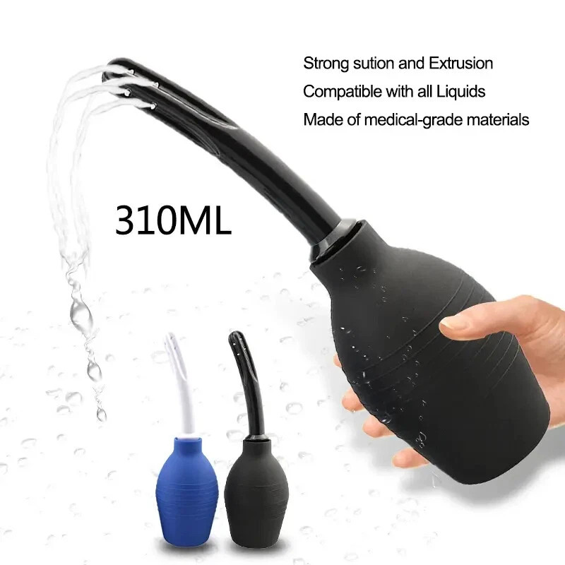 310ml Anal Vaginal Cleaner Bulb Hygiene Butt Colonic Irrigation Douche Enema USA