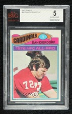 1977 Topps All-Pro Dan Dierdorf #90 BVG 5 HOF 0ji1