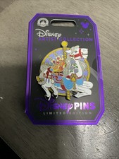 2026 Disney Parks Artist Series Prince Charming Carousel pin LE 4000 Jaq & Gus