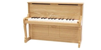KAWAI Mini Upright Piano 32 Keys Natural Wood Toy Musical