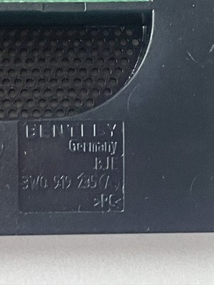 Bentley Passenger Air Bag Off 3W0919235