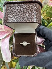 Diamond Engagement Ring Wallace Allan Ayr w/ Original Box Professionally Cleaned
