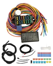 14 Circuit Universal Wiring Harness Fit for Street Muscle Car Hot Rod XL... 