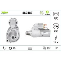 Starter Valeo 460483 FüR Jeep Chrysler Grand Cherokee III 300C Touring