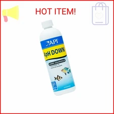 API Aquarium Pharmaceuticals 30B pH Down Aquarium pH Adjuster, 16 oz, Model Numb