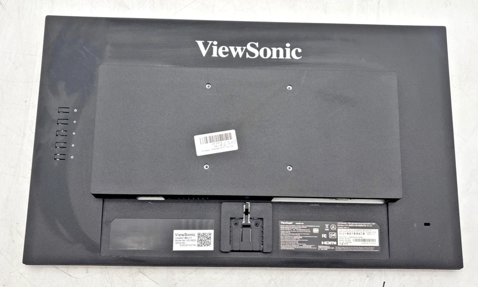 ViewSonic VA2447-MH 24 Inch Full HD 1080p LED Monitor - NO STAND - Image 2 of 4