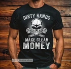 Proud Mechanic Work T-shirt Auto Repair for Garage Dad Car Guy Wrench Mechanical