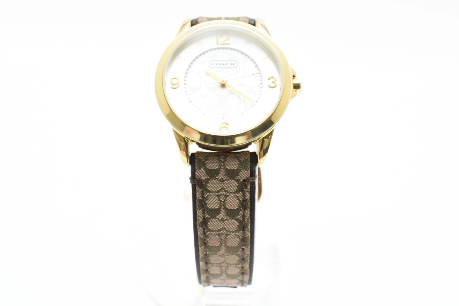[COME NUOVO con scatola] Orologio Donna COACH Nuovo Classico Firma 14501613 Quarzo Bianco