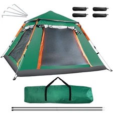 2PCS Camping Tent  Outdoor Tent Climbing Tent Waterproof Tent 4-5 Persons Tent