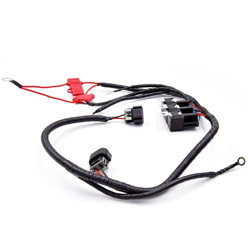 Kit de arnés de cableado de actualización de ventilador doble eléctrico para Chevy GM 1999-2006 control de ECU Foto 4 de 4