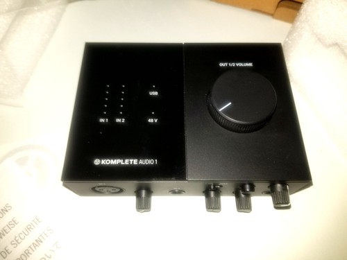 Native Instruments Komplete Audio 1 USB Interface PC Music Excellent Condition - Picture 6 of 6