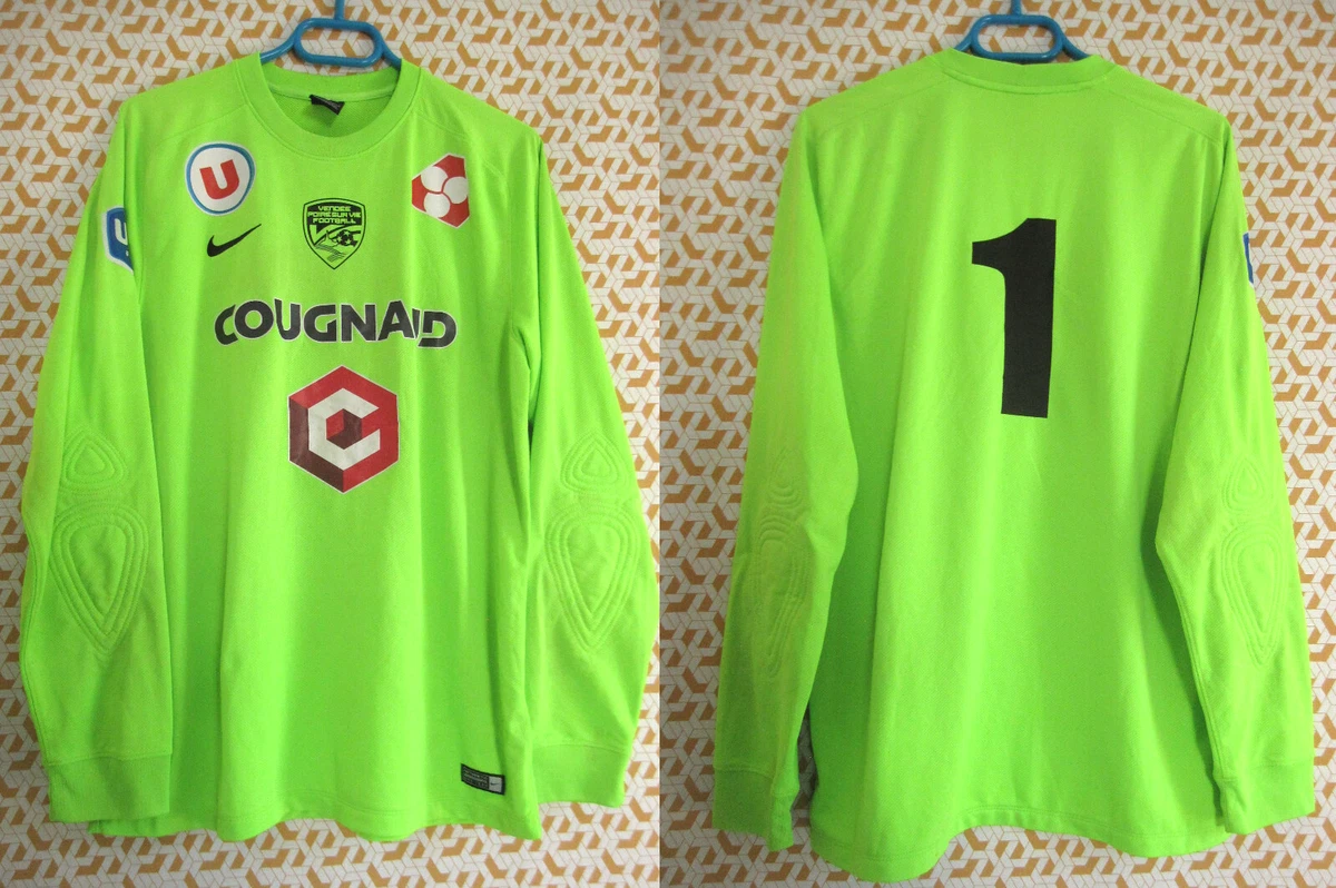 Maillot Gardien Uhlsport Vintage Porté – N°1, Taille L, Fabrication Allemagne De L'Ouest