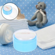 1 Set Baby Powder Puff Box Powder Puff Case Powder Puff and Container