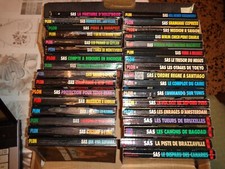SAS romans espionnage CIA 33 volumes Gérard De Villiers