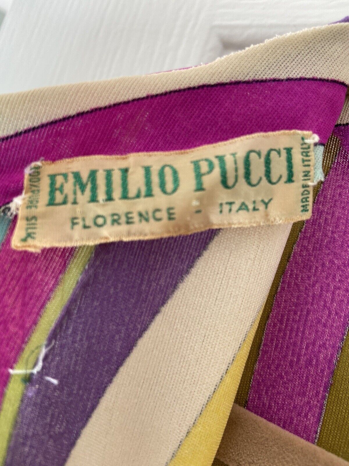 Vintage Emilio Pucci for Saks Fifth Avenue 100% p… - image 5