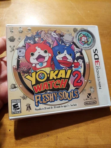 Nintendo 3DS Yo Kai Watch 2 Fleshy Souls Yokai BRAND NEW FACTORY SEALED READ