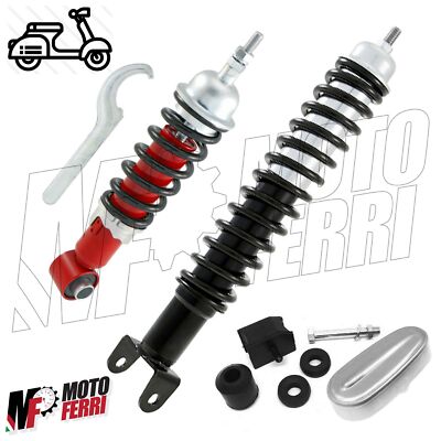 KIT AMMORTIZZATORE ANTERIORE POSTERIORE COPERCHIO FORCELLA VESPA