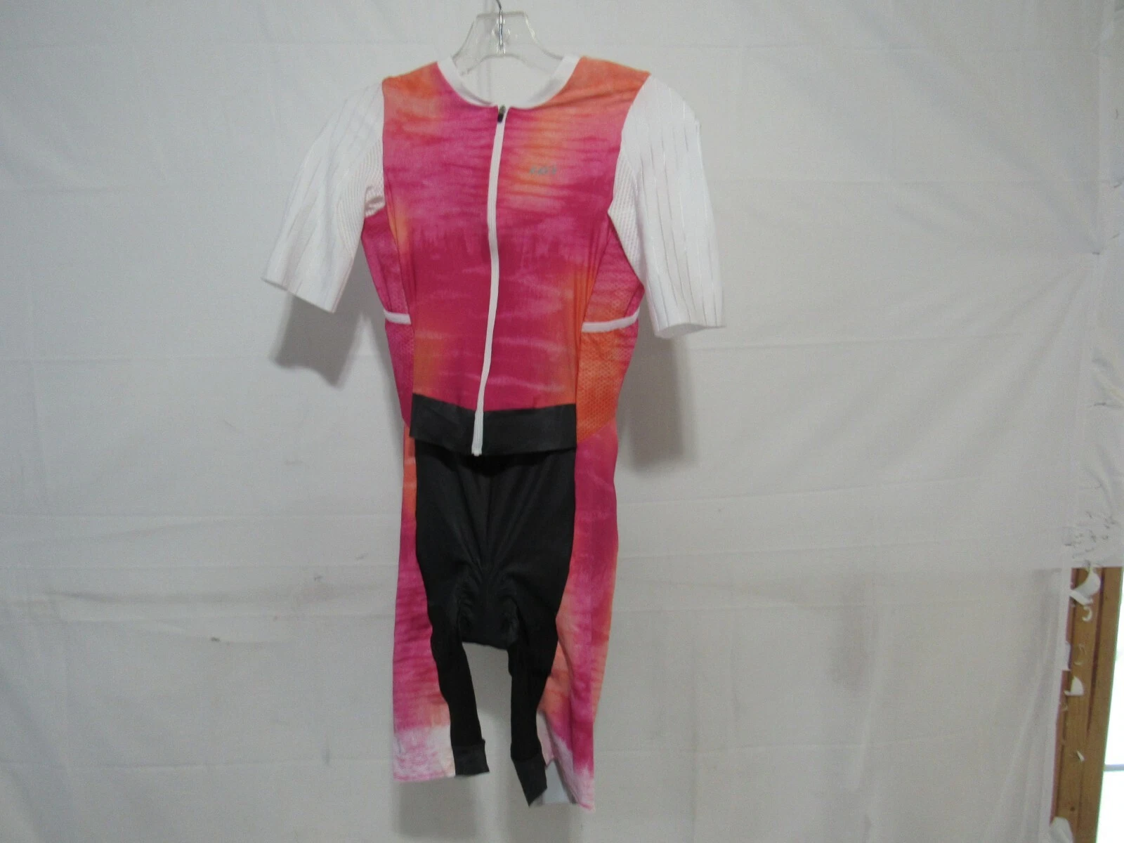 Louis Garneau Women's Aero Tri Suit Medium Cloudy Pink Retail $309.99