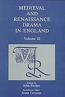 Medieval and Renaissance Drama in England - John Pitcher - HBK - Very Good