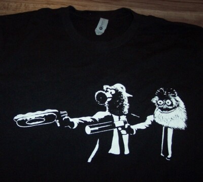 FUNNY PHILADELPHIA PHILLIES PHANATIC GRITTY T-SHIRT MENS SMALL