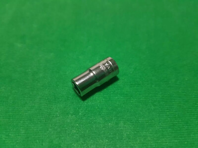 Halfords Advanced 7 mm 1/4'' Antrieb flach 6 Punkt Chrom V Steckschlüssel SCHNELLER KOSTENLOSER VERSAND