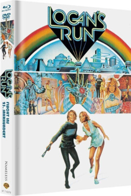 ''LOGAN'S RUN - Flucht ins 23. Jahrhundert'' - ltd BLU RAY + DVD MEDIABOOK Cover B