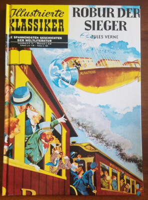 Illustrierte Klassiker Nr 1, Robur der Sieger, Limitierte Sammler Luxusausgabe