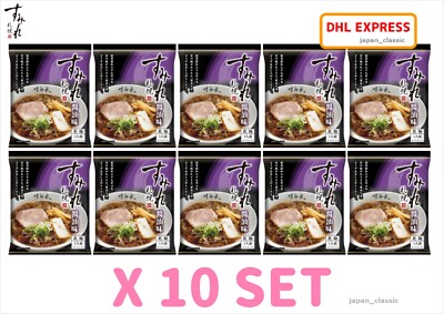 SUMIRE SAPPORO RAMEN INSTANT NOODLE SOY SAUCE FLAVOR FROM JAPAN X 10 SET