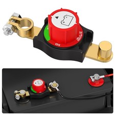 12-48V Battery Power Cut Master Switch Disconnect Isolator On-Off Marine Car RV