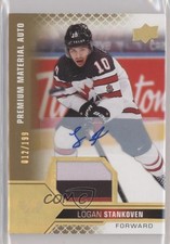 2022 Team Canada Juniors Premium Signatures /199 Logan Stankoven Patch Auto 1lh7