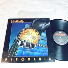 Def Leppard "Pyromania" 1983 Rock LP, Nice NM-!, Vinyl, MASTERDISK on Both Sides