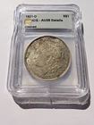 1921-D Morgan Dollar, 90% Silver, ICG Graded AU58-Details, Only Denver Mogan!