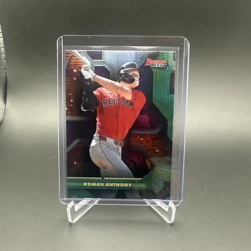2025 BOWMAN'S BEST ROMAN ANTHONY ROOKIE CIRCUITRY REFRACTOR SP BOSTON RED SOX