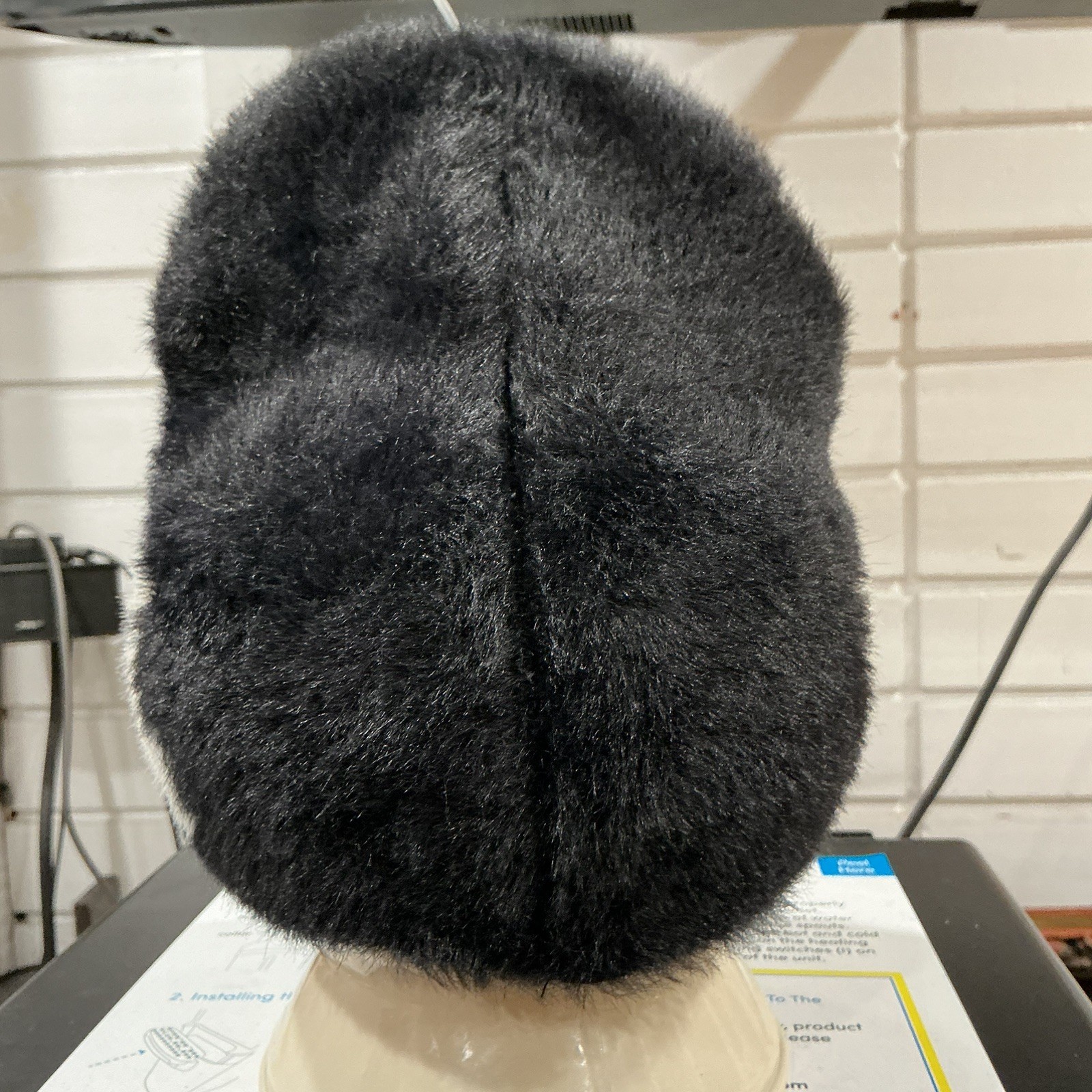 Black Mea Culpa Beanie One Size Fits All image 8