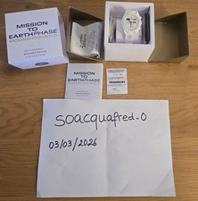 Swatch x Omega Mission to Earthphase Cold Moonshine Gold nuovo imballo originale