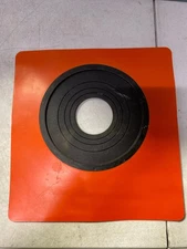 Oatey G12806 12806 Vertical Roof Flashing, 3"- 6" pipe diameter, Orange