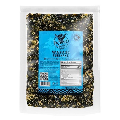Pono Hawaiian WASABI NORI Furikake Rice Seasoning Premium Ingredients - Gluten-F