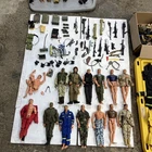 G.I. Joe Action Figures Lot of 21 with Accessories Please Read