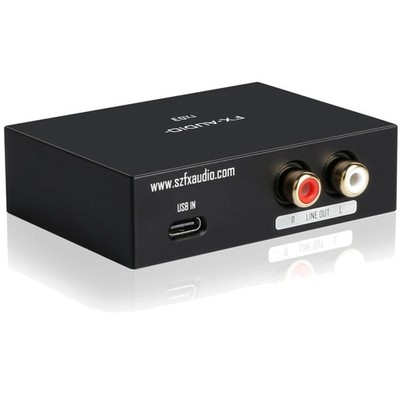 Portable FX-Audio USB C DAC Decorder for On-the-Go Audio