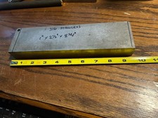 1" x 2-1/2" x 8-3/4" , 316 Stainless Steel Flat Bar