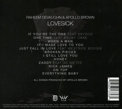LOVESICK [6/11] * NEW CD
