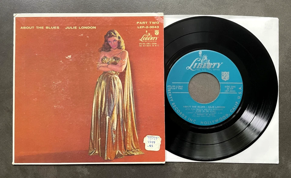 EP Julie London - About The Blues Pt. 2 - US Liberty - Bild 1 von 1