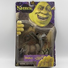 McFarlane Shrek Donkey Action Figure Jabberin Jaw New Box Damage
