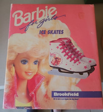 BARBIE ICE SKATES BROOKFIELD 1988 SIZE 12 STYLE B-15 youth