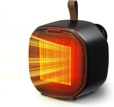 #ad #ad Portable Small Ceramic Space Heater w Thermostat 1200W Indoor Electric Space... $18.24