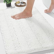 Bathroom Rug Mat 32 x 20, Non Slip and Super Absorbent Bath Mat,Machine
