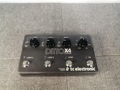 TC Electronic Ditto X4 Looper Gitarrenpedal authentischer gebrauchter Zustand...