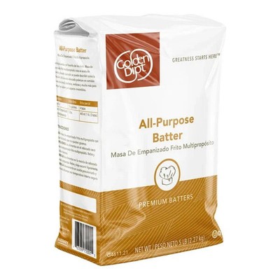 Golden Dipt Modern Maid All-Purpose Crispy Fry Batter Mix 5 lb.